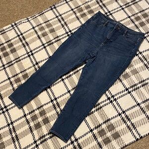 American Eagle Outfitters Dark Blue Skinny Jeans